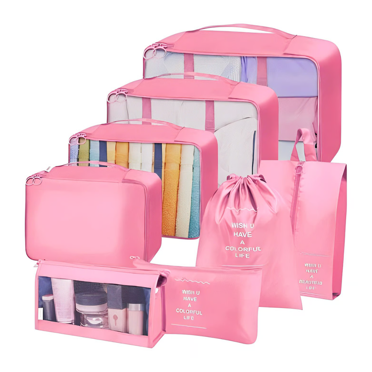 Miniatura 6 de bolsas de viaje x 8 piezas extrafuerte